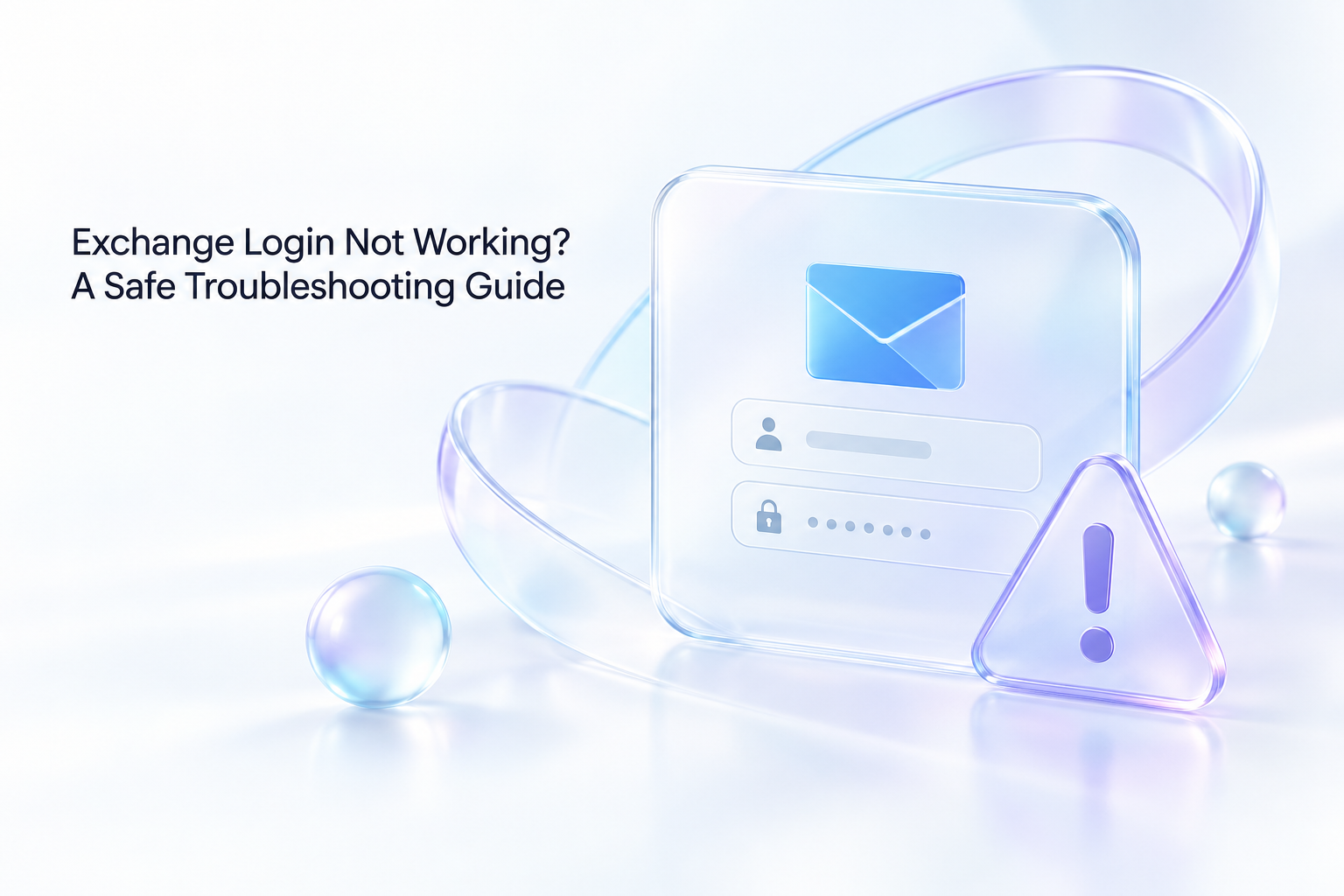 Exchange Login Not Working? A Safe Troubleshooting Guide